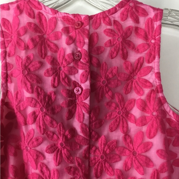Gymboree Pink Floral Girls Dressy Dress Size 7 Dress Party Dress - Picture 5 of 6